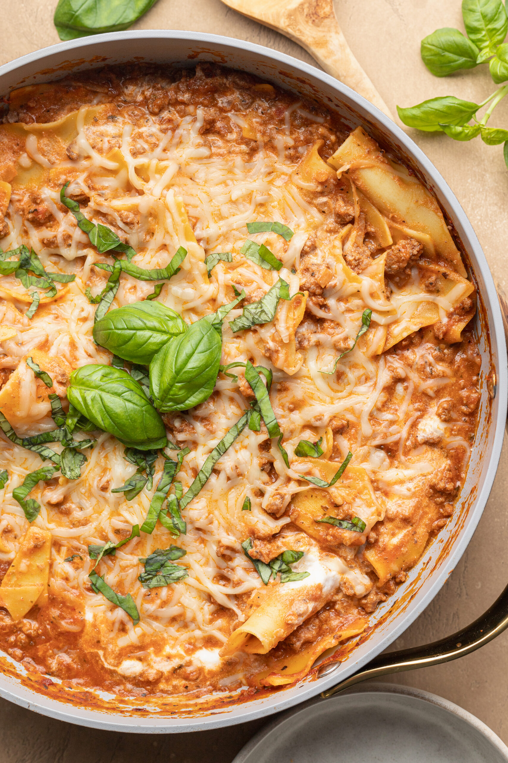 One Pan Lasagna Skillet - Brocc Your Body