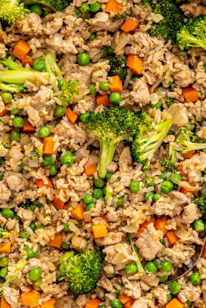 teriyaki turkey skillet