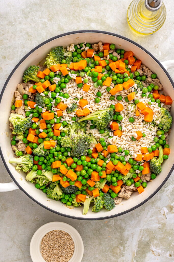 teriyaki turkey skillet 