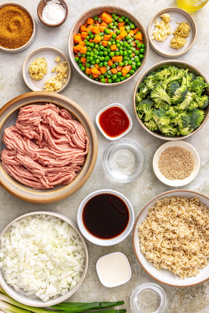 teriyaki turkey skillet ingredients