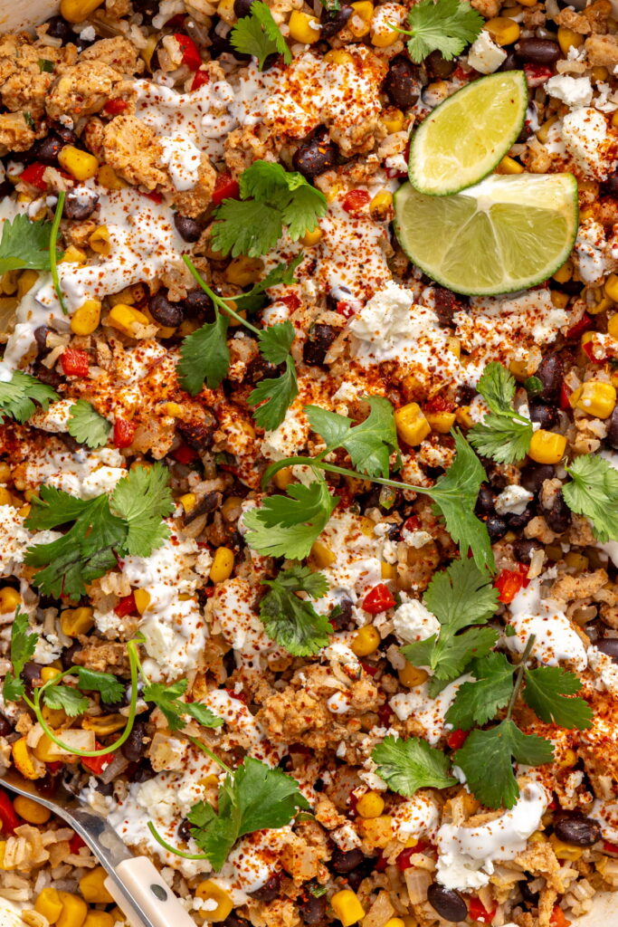 elote turkey skillet