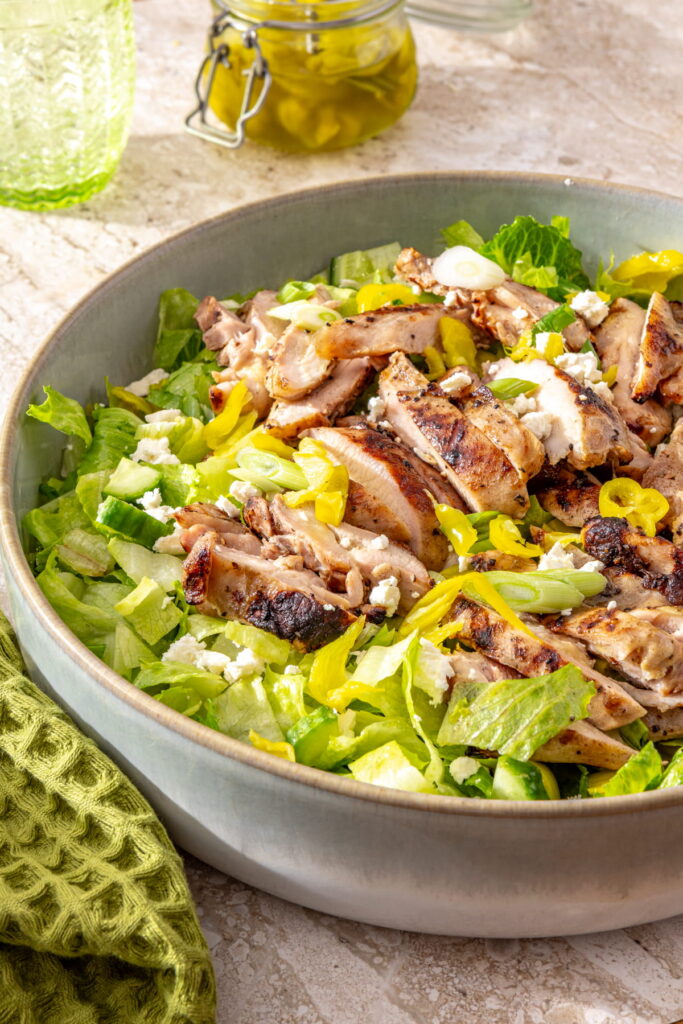 pepperoncini chicken chopped salad