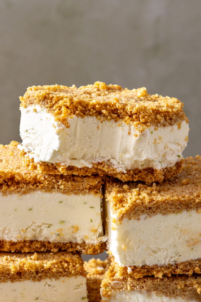 key lime pie ice cream sandwiches