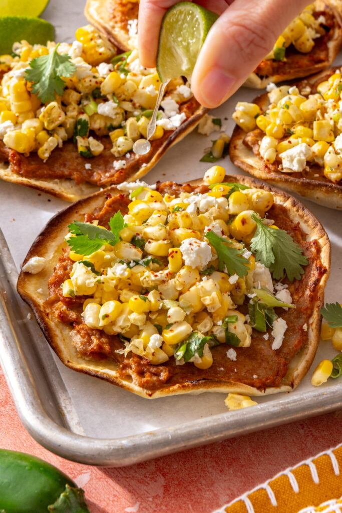 sheet pan smash tacos