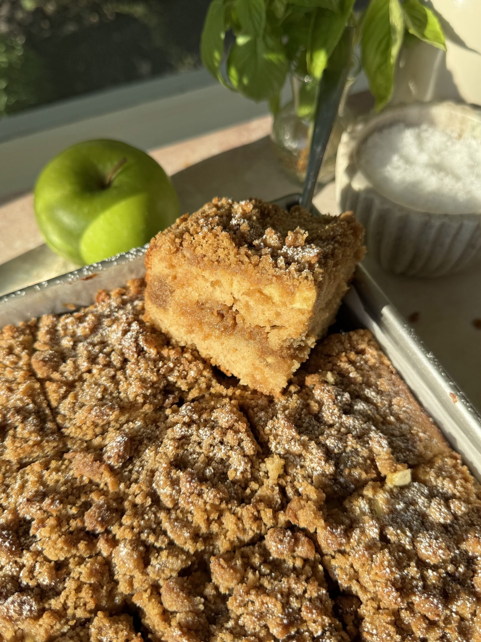 apple cider coffee cake