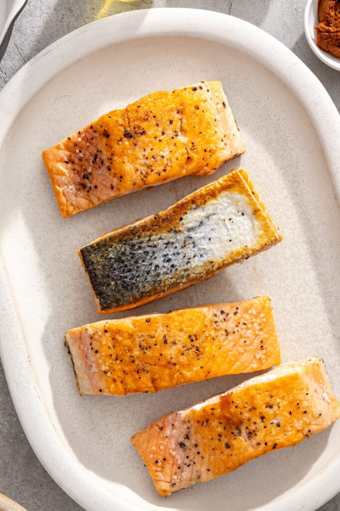 cooked salmon