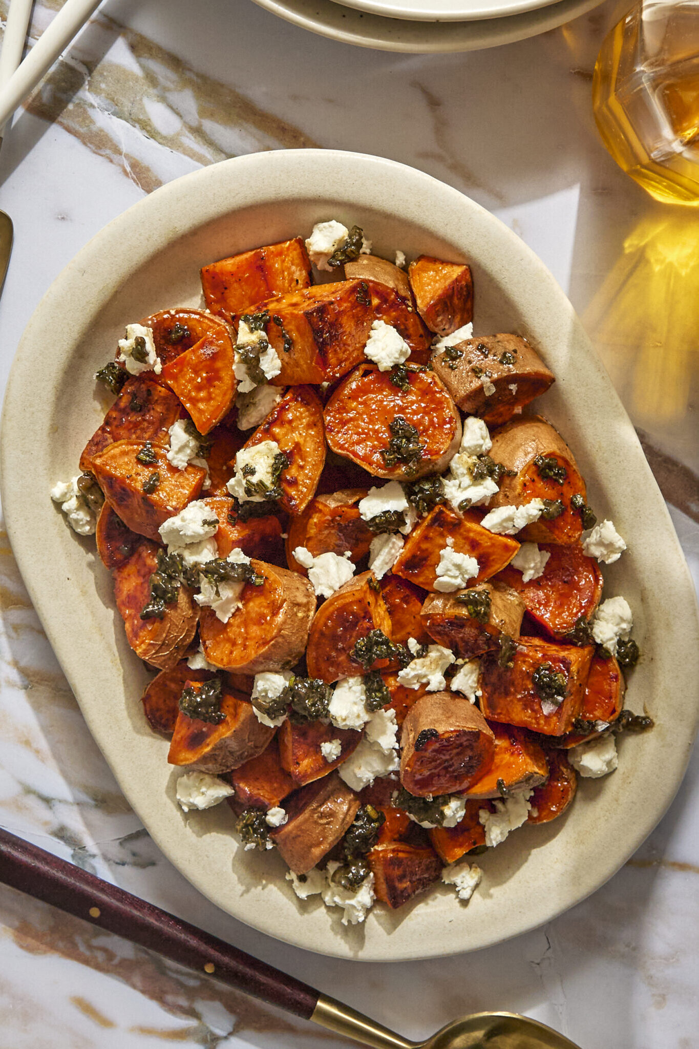 roasted sweet potatoes