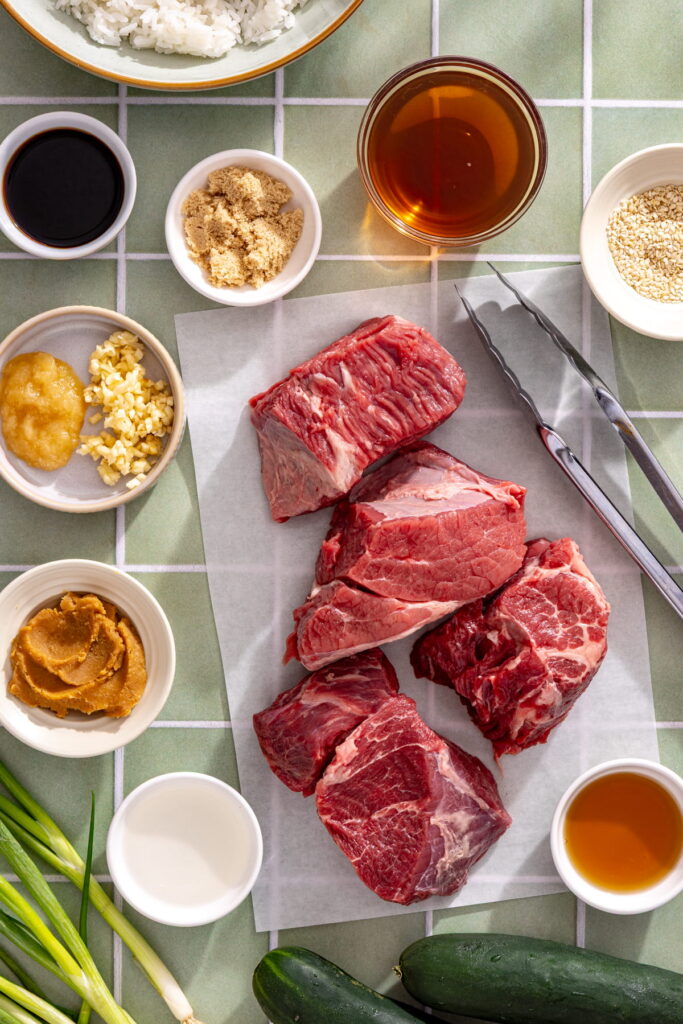 slow cooker beef bowl ingredients