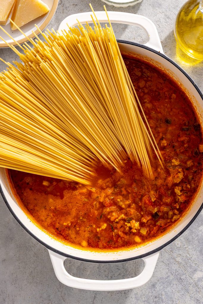 one pot spaghetti